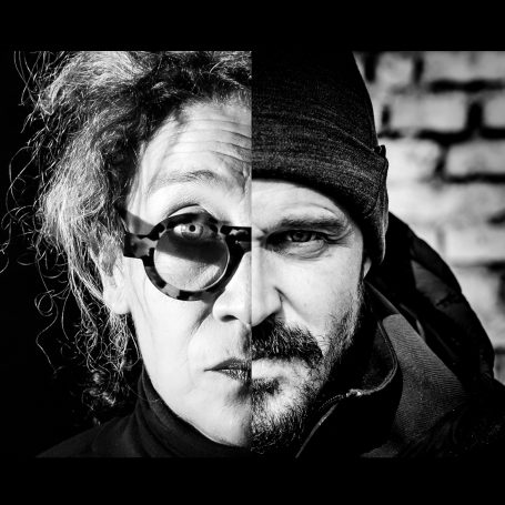 Binôme de création, MBR directrice artistique,stylisme, Loïc photographe et vidéaste, noir et blanc